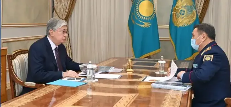 Марат Ахметжанов доложил Токаеву о криминогенной обстановке