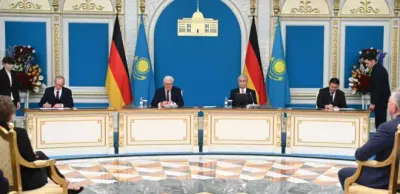 Президенты Казахстана и Германии обсудили тему санкций и ситуацию в Украине