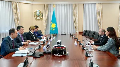 Канат Бозумбаев встретился с представителем ИКАО