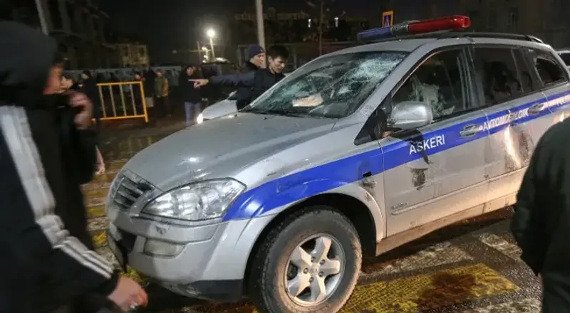 январские беспорядки Шымкент