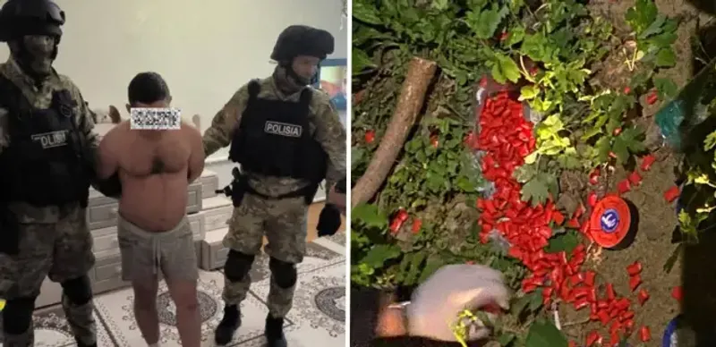 В Костанайской области задержали наркоторговца с товаром на более 100 млн тенге