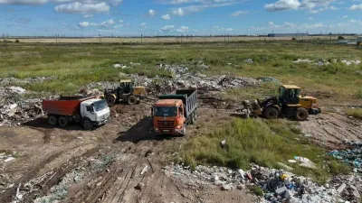 несанкционированные свалки