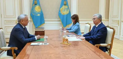 Касым-Жомарт Токаев принял председателя Союза писателей Мереке Кулкенова