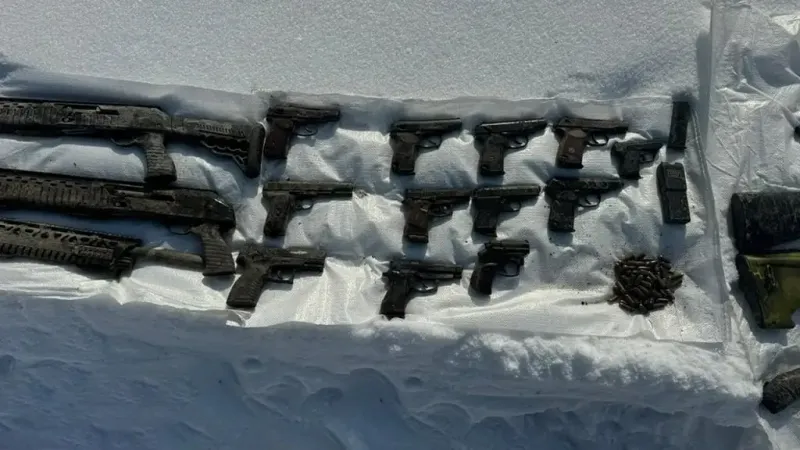 схрон с оружием