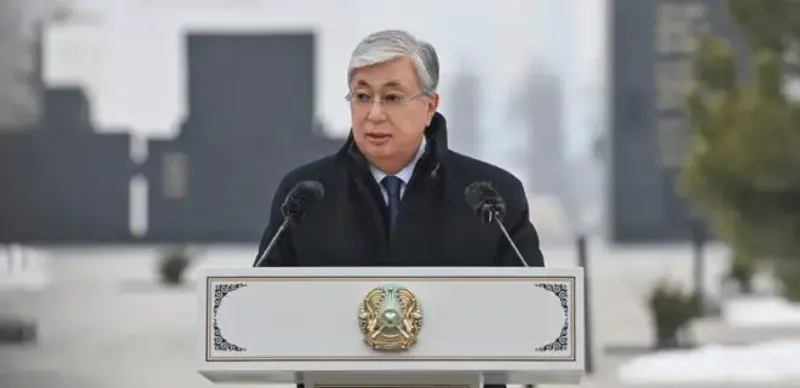 Касым-Жомарт Токаев принял участие в открытии мемориала жертвам январских событий