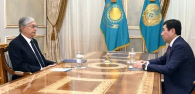 Касым-Жомарт Токаев принял председателя Мажилиса Ерлана Кошанова