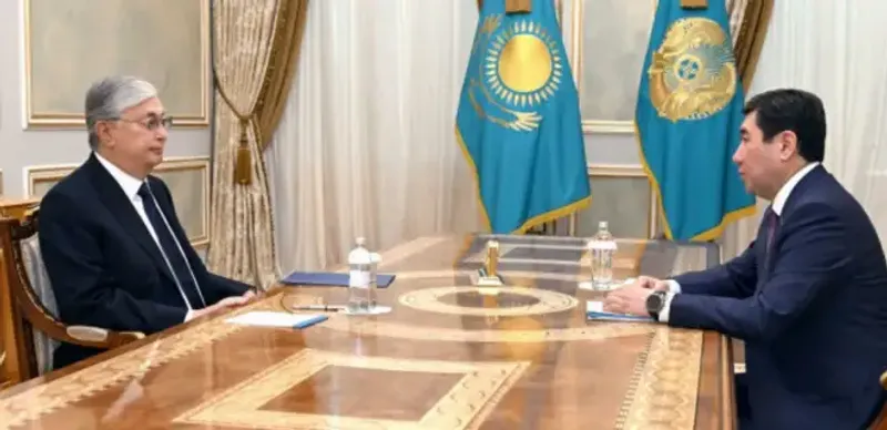 Касым-Жомарт Токаев принял председателя Мажилиса Ерлана Кошанова